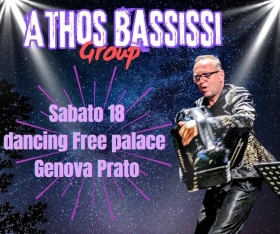 SABATO 18 OTTOBRE 25  ATHOS BASSISSI GROUP - FREEPALACE